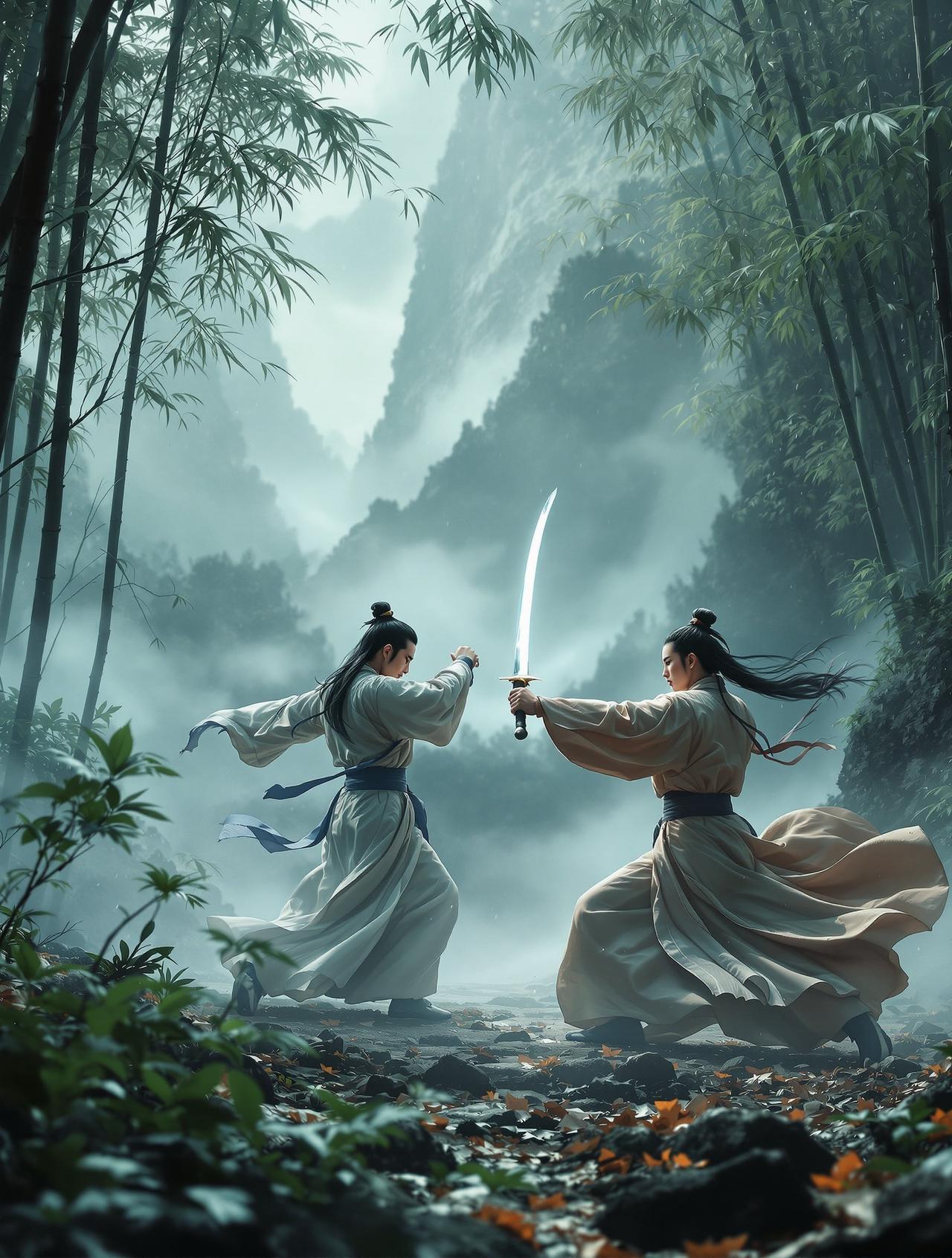 妞妞影院作品《江湖往事》海报封面